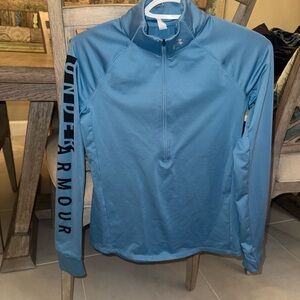 Under Armour Teal ColdGear Pullover